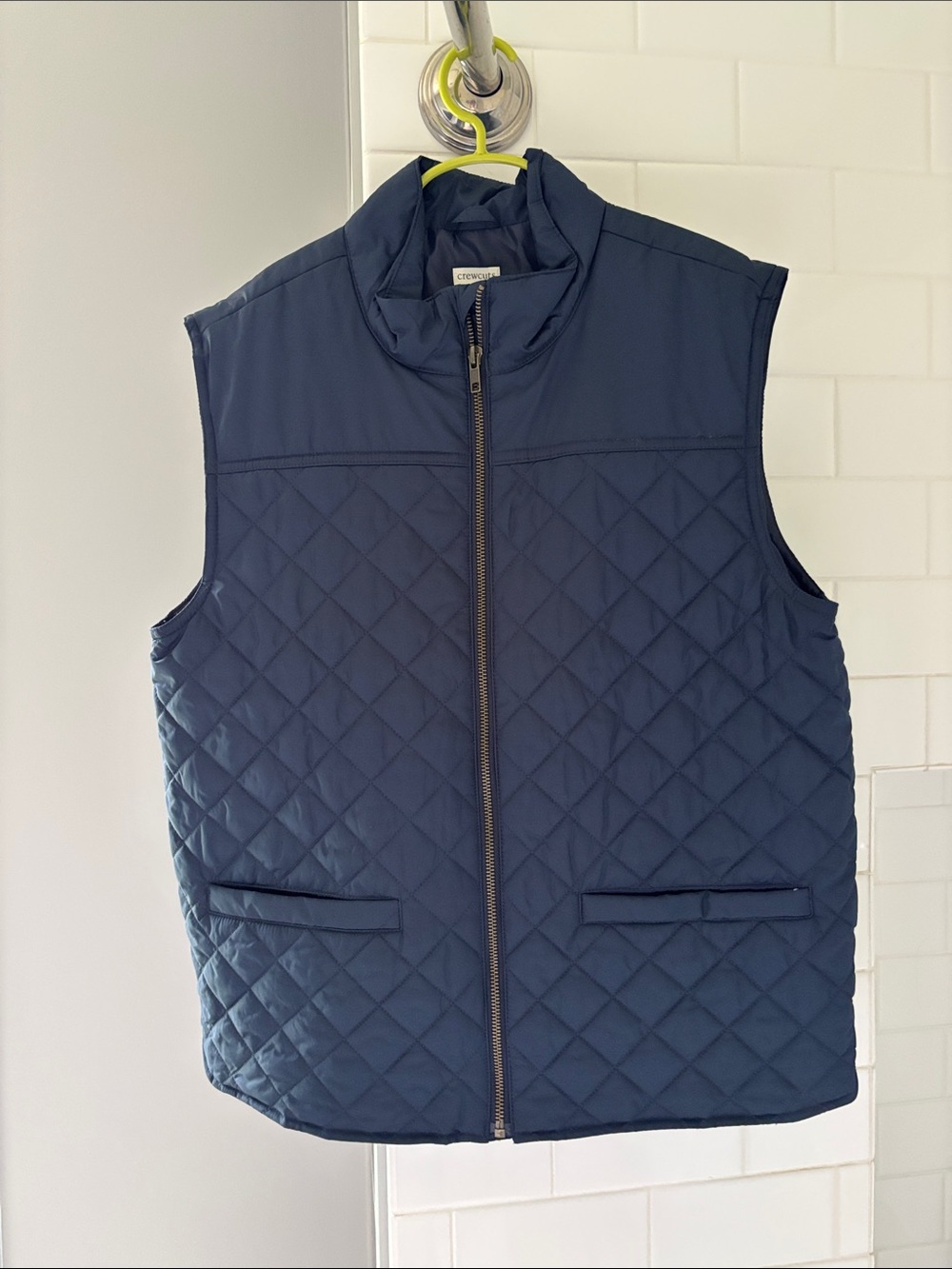 J. Crew Boy’s Quilted Navy Vest - Classic Lightweight Layer